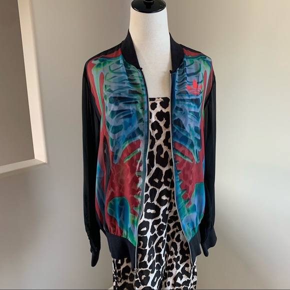 Adidas Rita Ora Skeleton Sheer Jacket CA - Picture 1 of 6